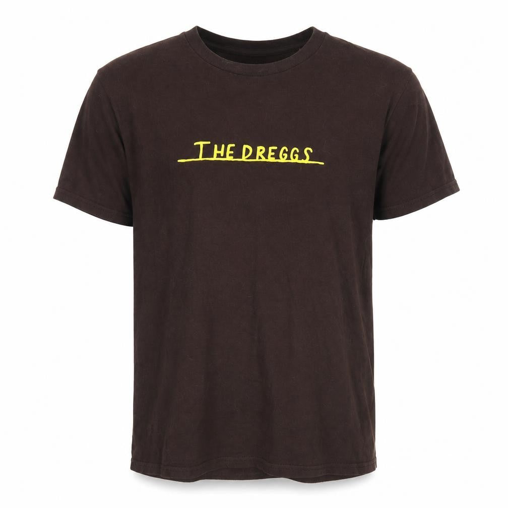 Gildan Men's Brown 'The Dreggs' Band Graphic Short Sleeve T-Shirt S