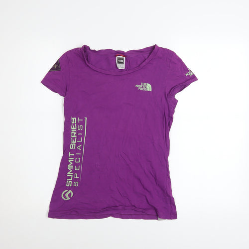 The North Face Women's Purple Summit Series Cotton T-Shirt Size S