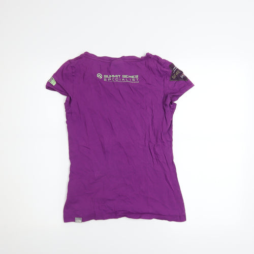 The North Face Women's Purple Summit Series Cotton T-Shirt Size S