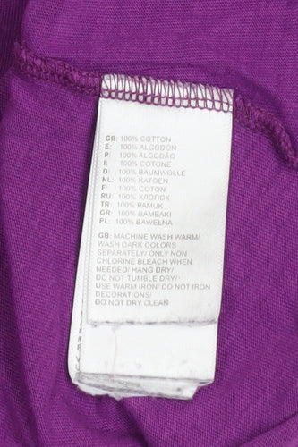 The North Face Women's Purple Summit Series Cotton T-Shirt Size S