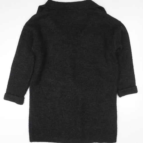Atmosphere Women's Black Full Zip Chunky Knit Cardigan L