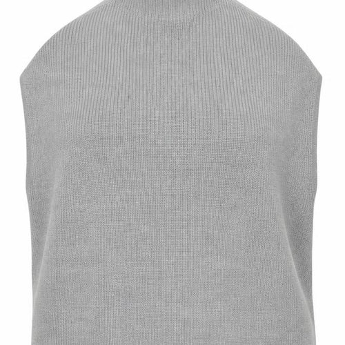 Yours Women Grey Knit High Neck Cape Jumper Size 18-20