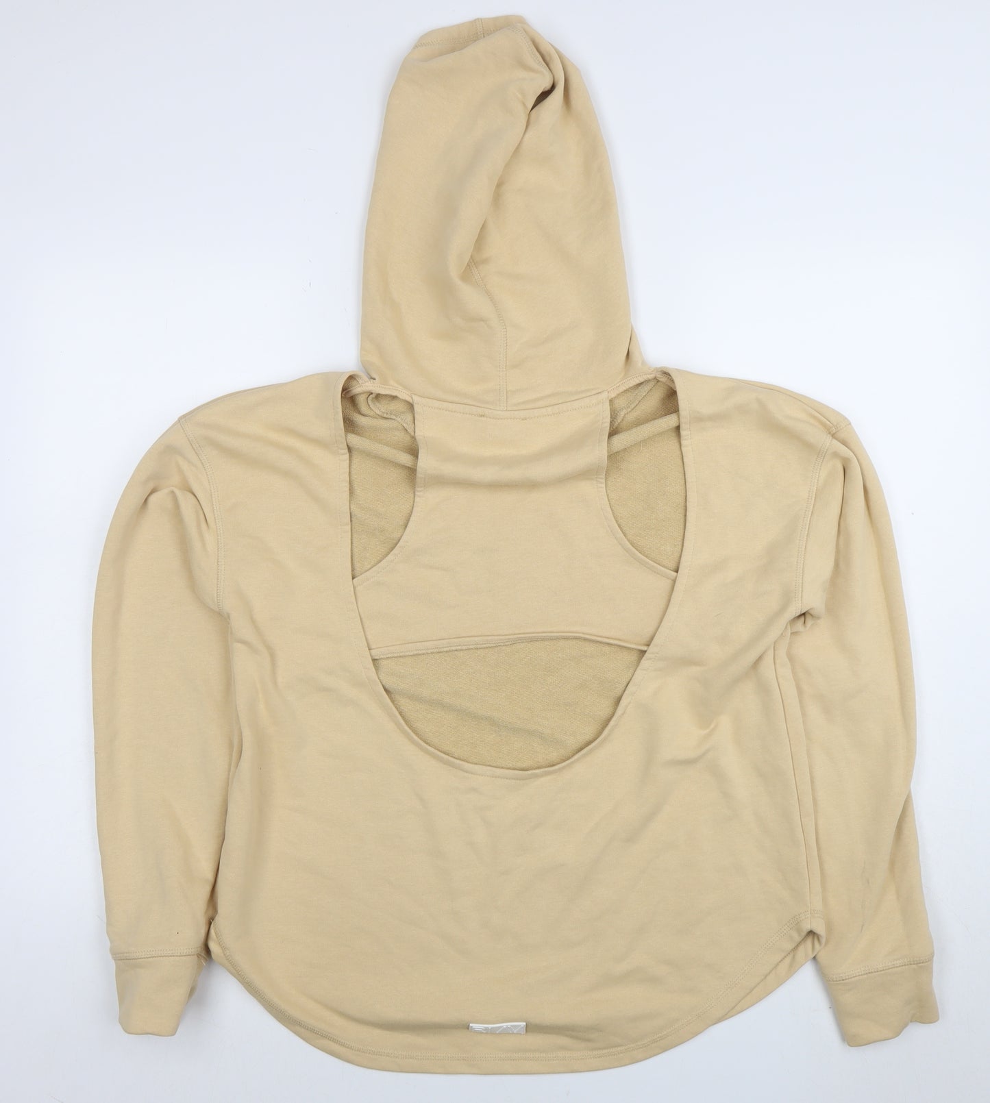 River Island RI Active Beige Women's Pullover Hoodie Size M