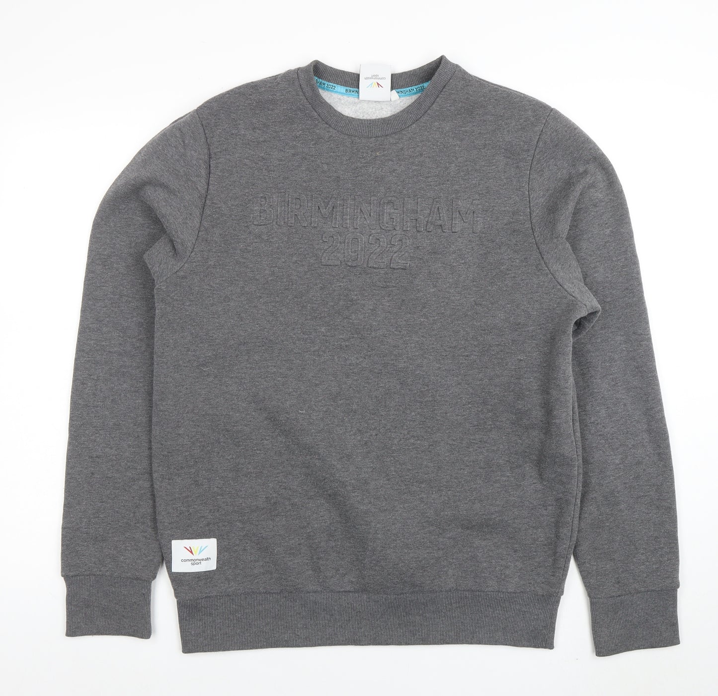 Commonwealth Games Birmingham 2022 Grey Crew Neck Men's Sweatshirt Size L