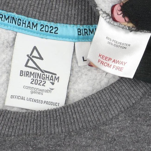Commonwealth Games Birmingham 2022 Grey Crew Neck Men's Sweatshirt Size L
