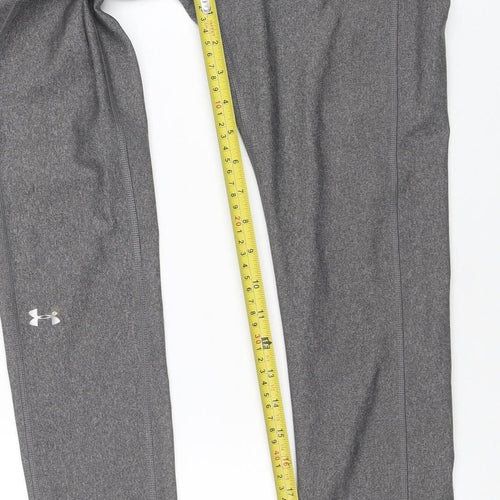 Under Armour Women’s Grey HeatGear Compression Leggings Size S