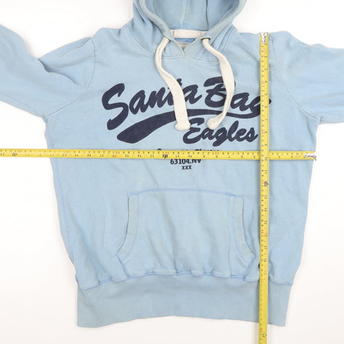 Next Women's Blue Pullover Hoodie Size 16 Santa Bay Eagles Print
