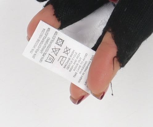 Saviion White Lace Sheer 3/4 Sleeve Collared Women's Blouse Size 14