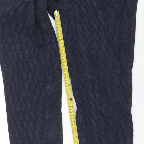 Jack & Jones Men's Blue Slim Fit Chino Trousers 34W 32L