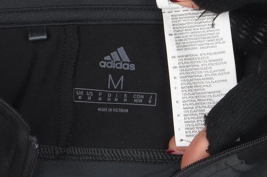 Adidas Men's Black M 1/4 Zip Training Top Long Sleeve Athletic Pullover