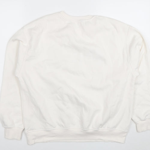 Dunnes Women’s White Copenhagen Print Pullover Sweatshirt M