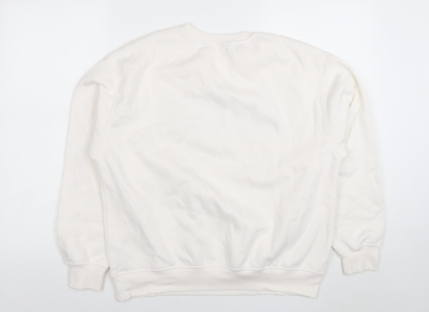 Dunnes Women’s White Copenhagen Print Pullover Sweatshirt M
