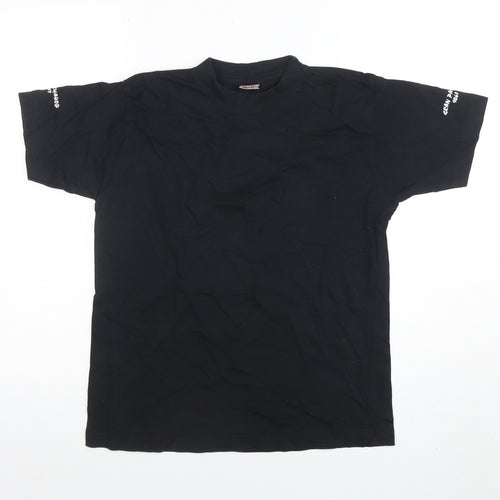 Cilque Boys Black 150/160 Graphic Print Short Sleeve Cotton T-Shirt