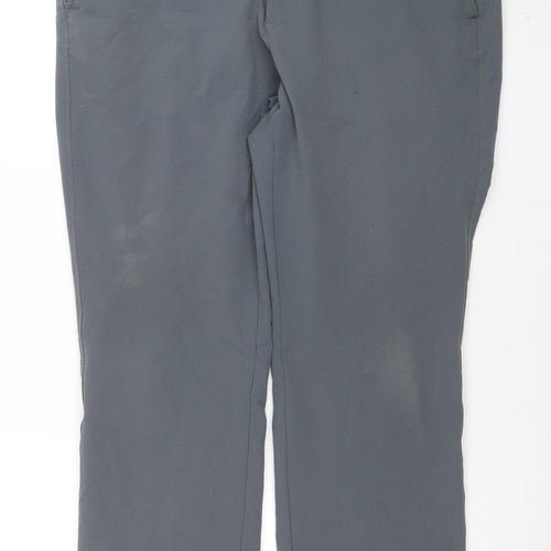 Under Armour Men's Grey 34x32 Chino Trousers Quick Dry Stretch