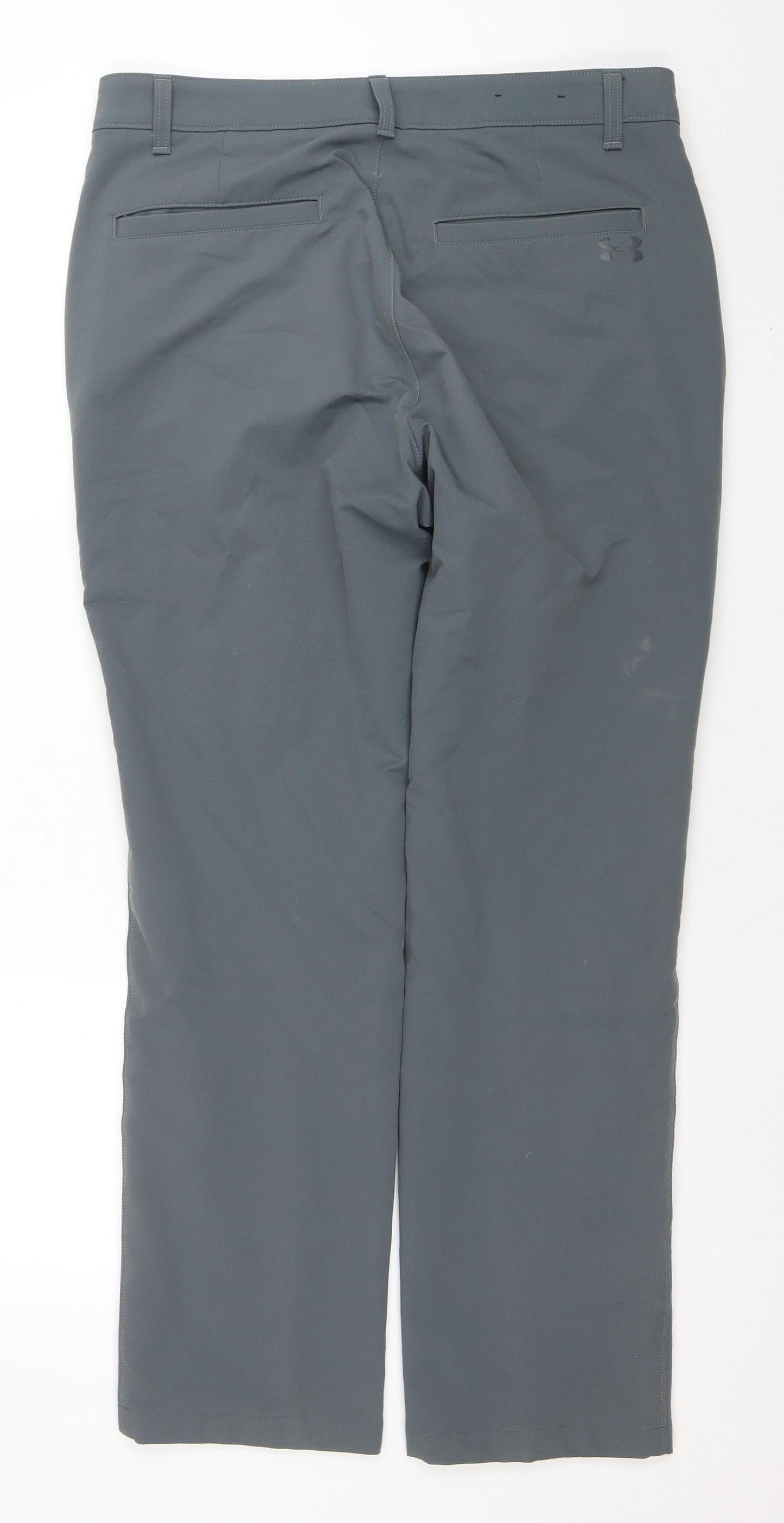 Under Armour Men's Grey 34x32 Chino Trousers Quick Dry Stretch