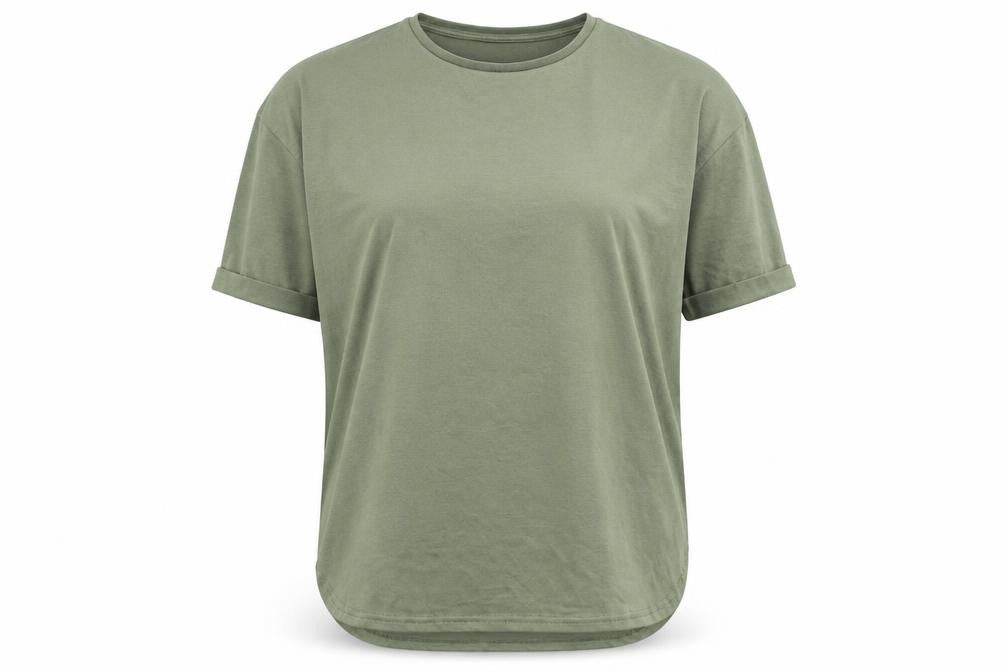 New Look Women’s Green Short Sleeve Basic Crew Neck T-Shirt Size S