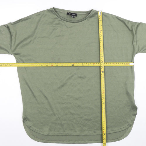 New Look Women’s Green Short Sleeve Basic Crew Neck T-Shirt Size S