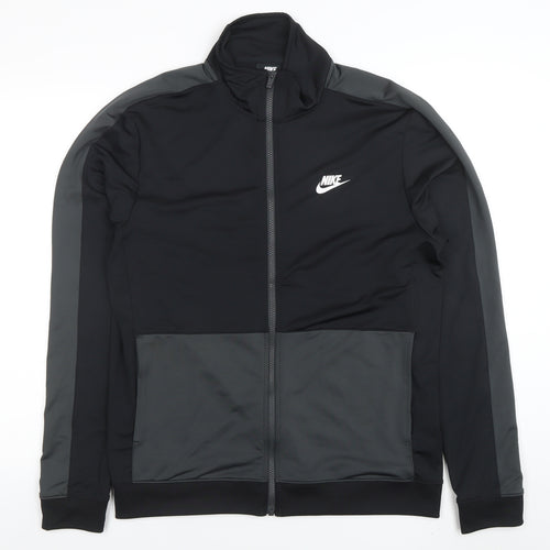 Nike Men's Black Full Zip Sweatshirt Jacket Size M