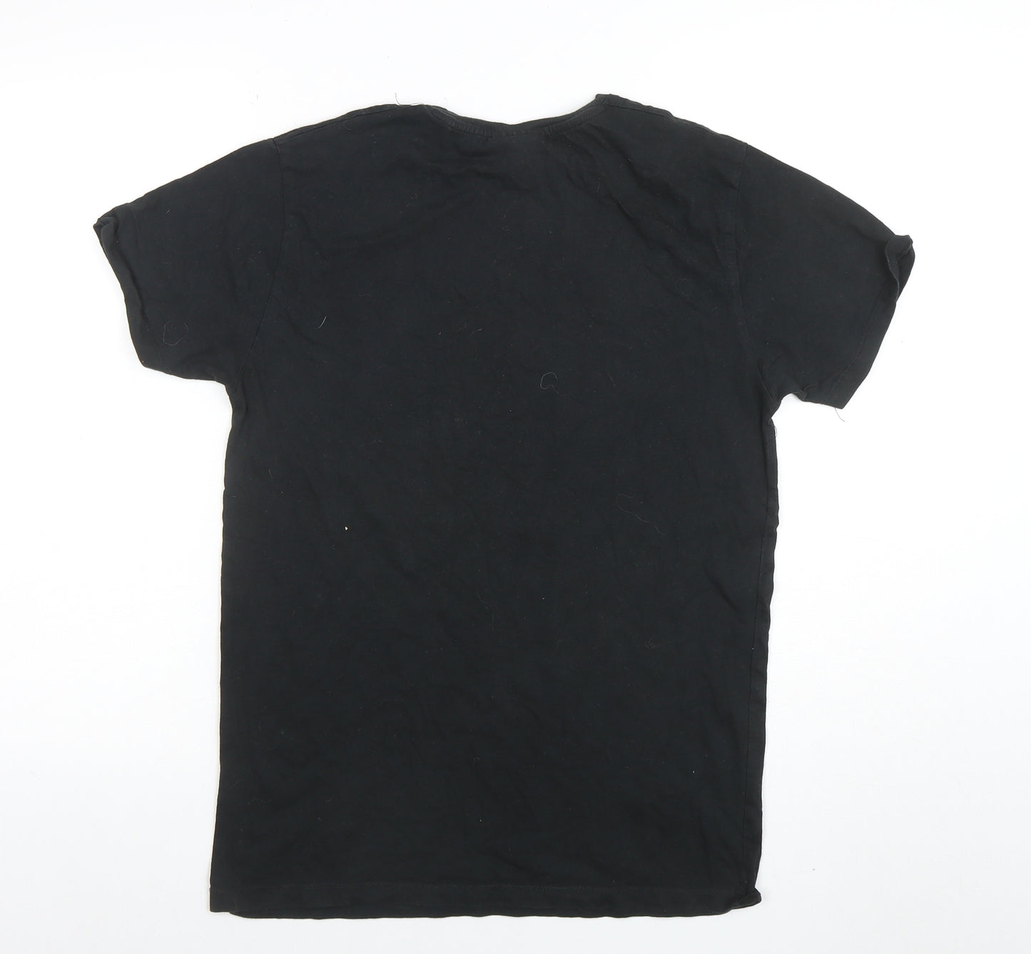 Assassin's Creed Men's Black Cotton Graphic T-Shirt Size S Regular Fit