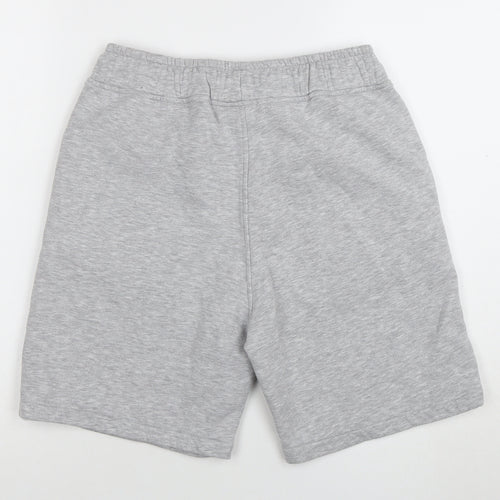 Mossimo Men's Grey Sweat Shorts M Elastic Waist Casual