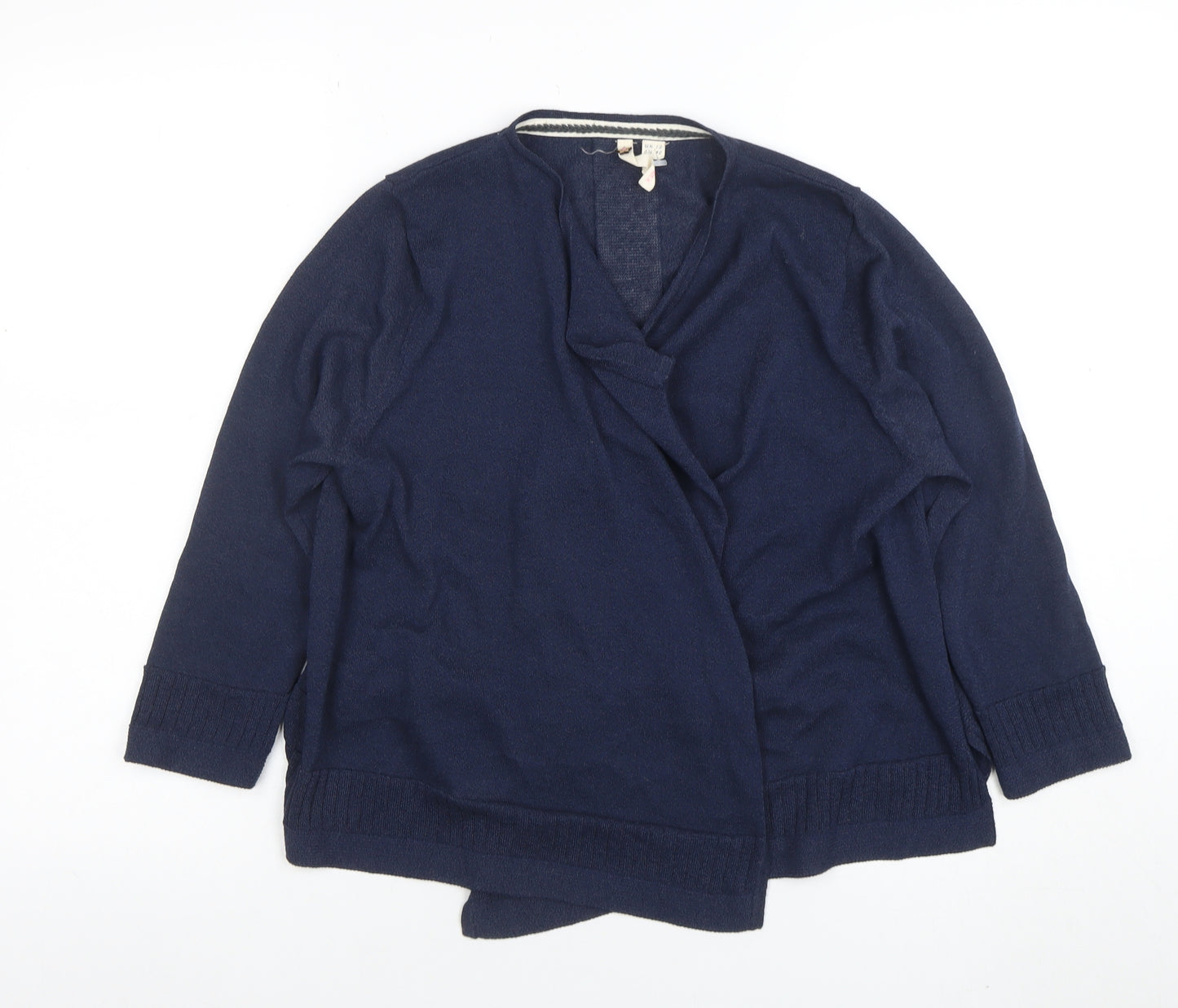 Butterfly by Matthew Williamson Women's Navy Cardigan UK 12 Wrap Style