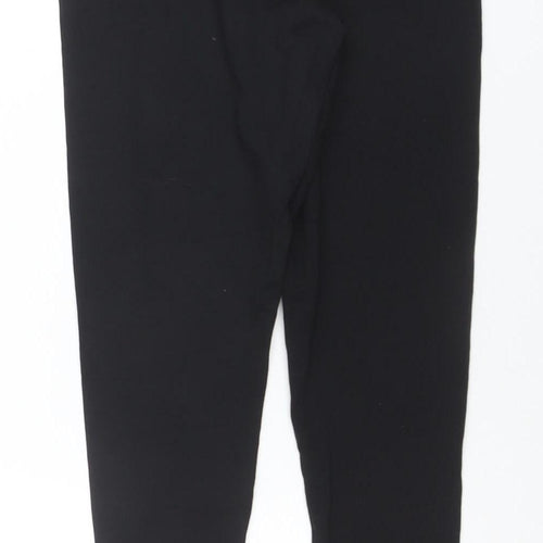 River Island Women Black XS Leggings High Waist Stretch Activewear