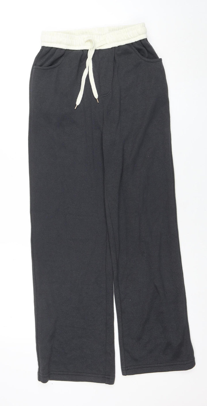 Dazy Women's Black Jogger Activewear Trousers Size S