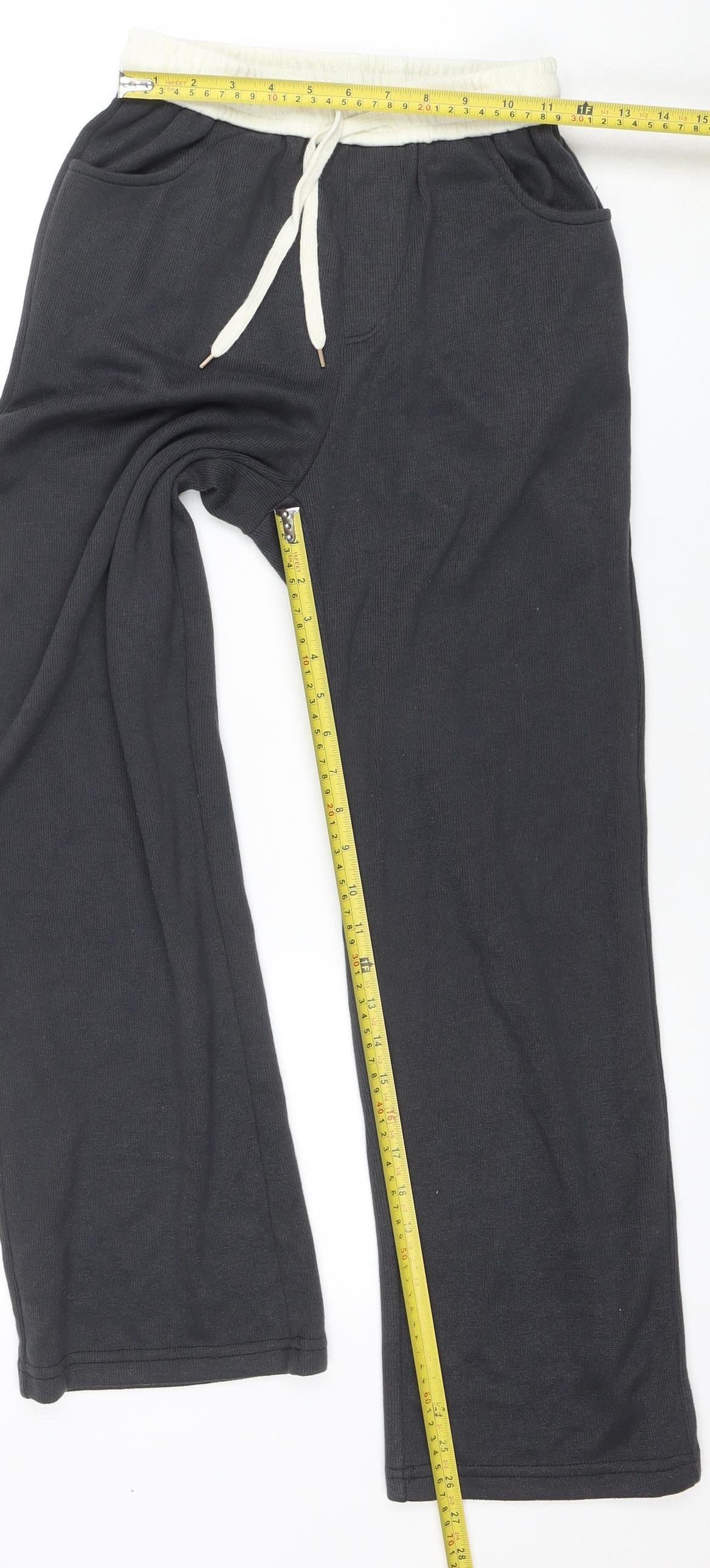 Dazy Women's Black Jogger Activewear Trousers Size S