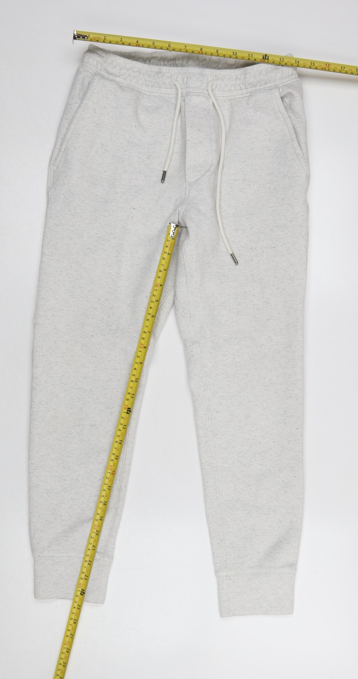 American Eagle Women’s Grey Jogger Sweatpants S Fleece Elastic Waist