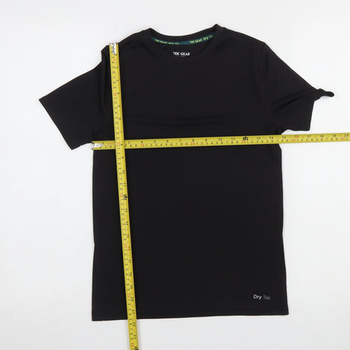 Tek Gear Women's Black Short Sleeve Dry Tek Performance T-Shirt Size M