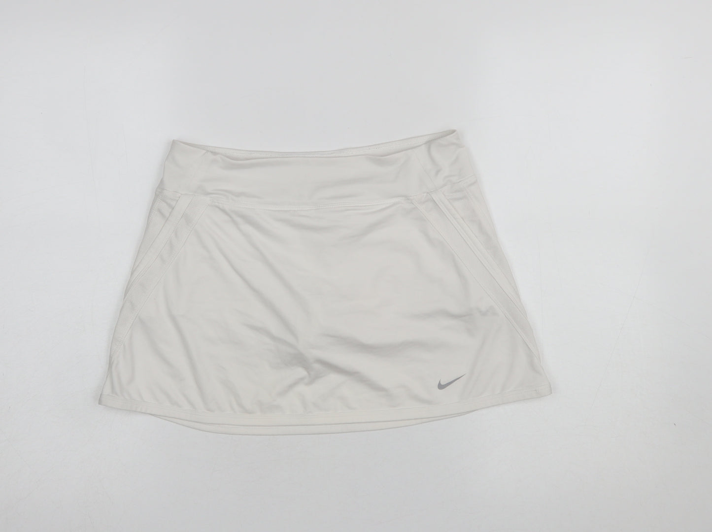 Nike Girls White Dri-FIT Athletic Skort XL Activewear Tennis Sports