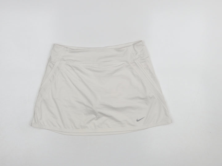 Nike Girls White Dri-FIT Athletic Skort XL Activewear Tennis Sports