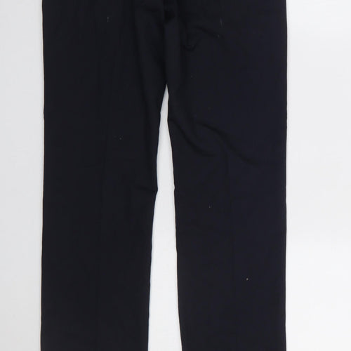 Dunnes Stores Men's Navy Dress Pants 28W 31L Regular Fit Straight Leg