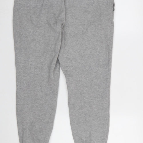 Ellesse Womens Grey Jogger Sweatpants Size 10 Casual Elastic Waist