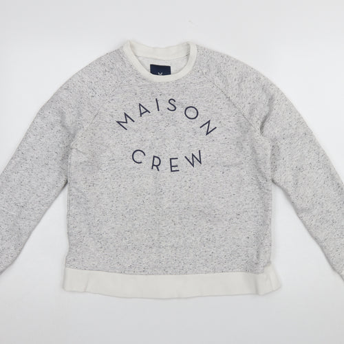 Crew Clothing Company Womens Grey Maison Crew Sweatshirt Size M