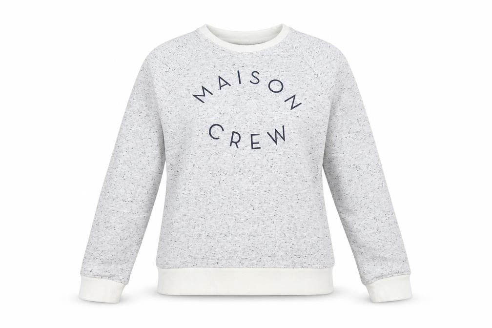 Crew Clothing Company Womens Grey Maison Crew Sweatshirt Size M