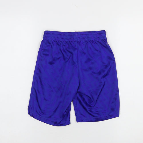 Adidas Boys Blue Predator Athletic Football Shorts 9-10 Years
