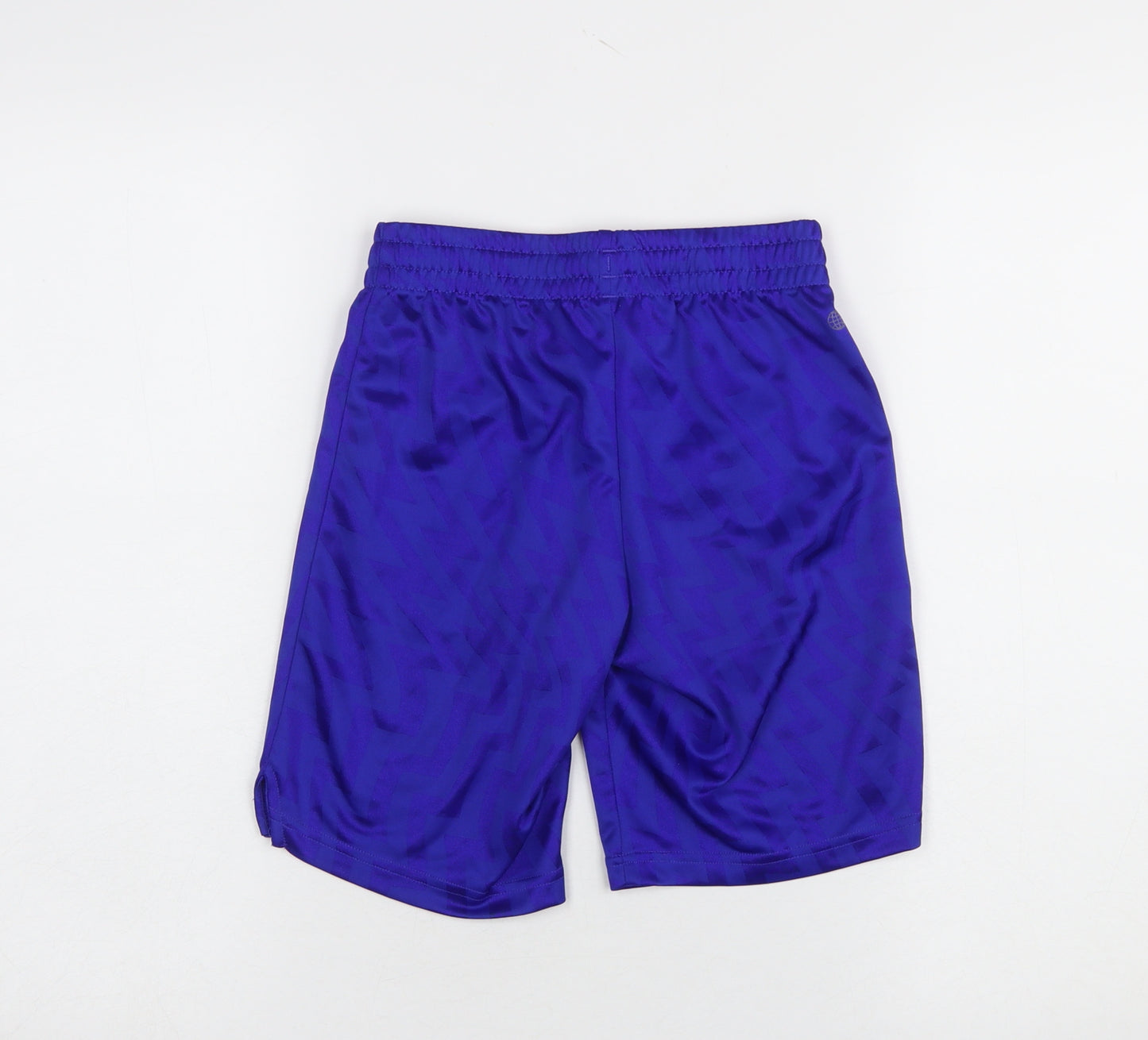 Adidas Boys Blue Predator Athletic Football Shorts 9-10 Years