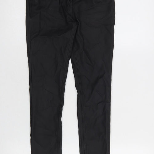 Denim Co. Girls Black Skinny Jeans 10-11 Years Stretch Viscose Blend