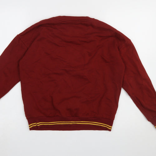 Marks and Spencer Girls Red Gryffindor Harry Potter Pullover Sweatshirt 11-12 Years