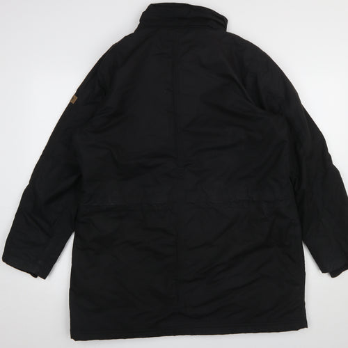 Regatta Women's Black Waterproof Long Parka Coat Size 16
