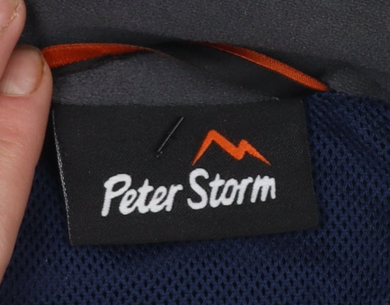 Peter Storm Men's Blue 2XL Waterproof Hiking Jacket