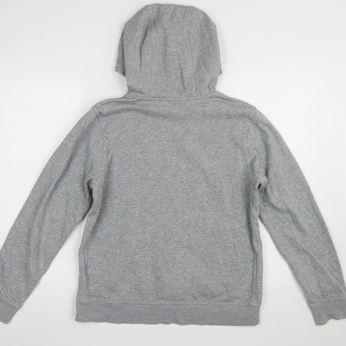 Nike Boys Grey Pullover Hoodie XL 13-15 Years Cotton Fleece Sweatshirt