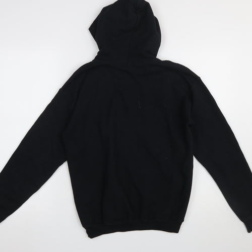 Harry Potter Boys Black Hogwarts Pullover Hoodie XL Cotton Blend