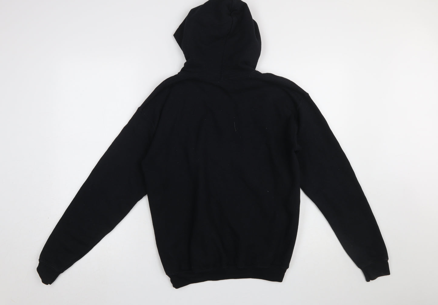 Harry Potter Boys Black Hogwarts Pullover Hoodie XL Cotton Blend
