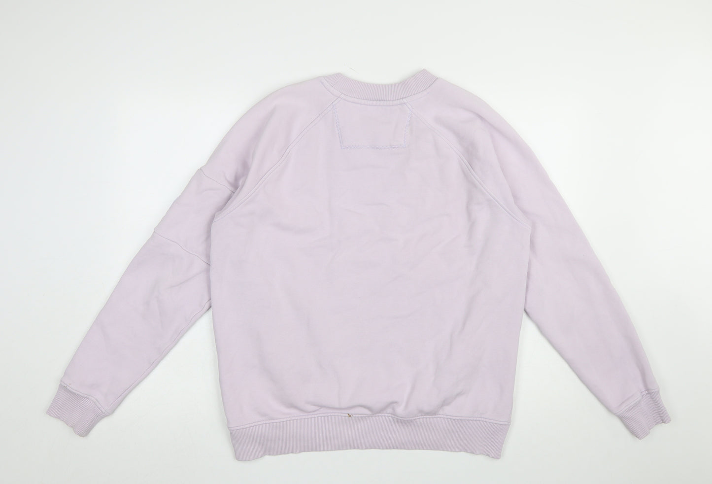 Next Men’s Purple Crew Neck Zip Pocket Sweatshirt Size M