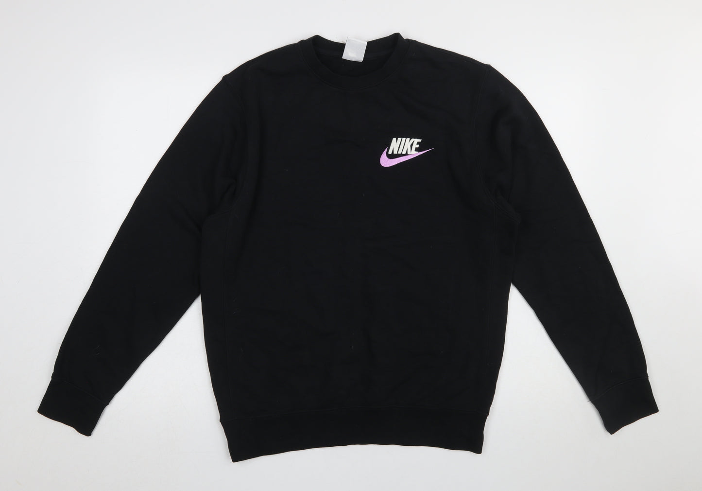 Nike Men's Black Small Pullover Crew Neck Sweatshirt