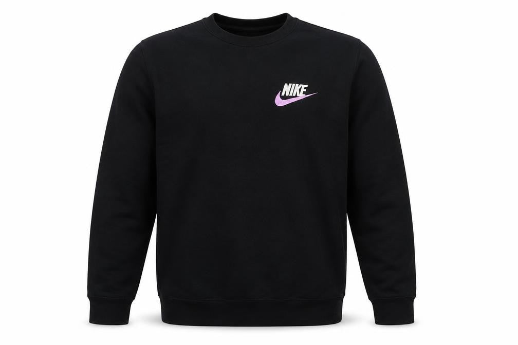 Nike Men's Black Small Pullover Crew Neck Sweatshirt