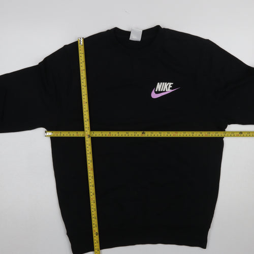 Nike Men's Black Small Pullover Crew Neck Sweatshirt