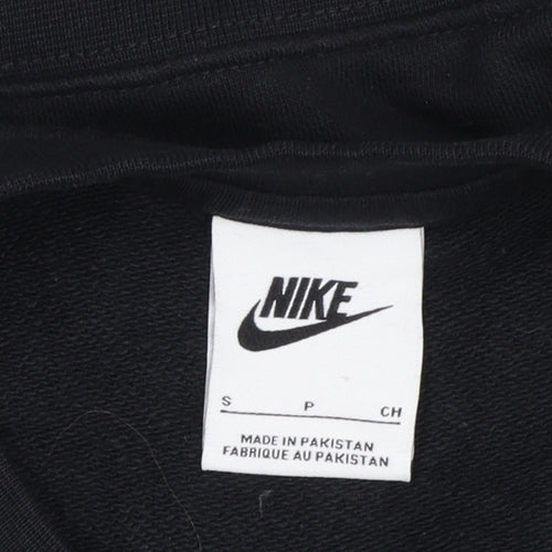Nike Men's Black Small Pullover Crew Neck Sweatshirt